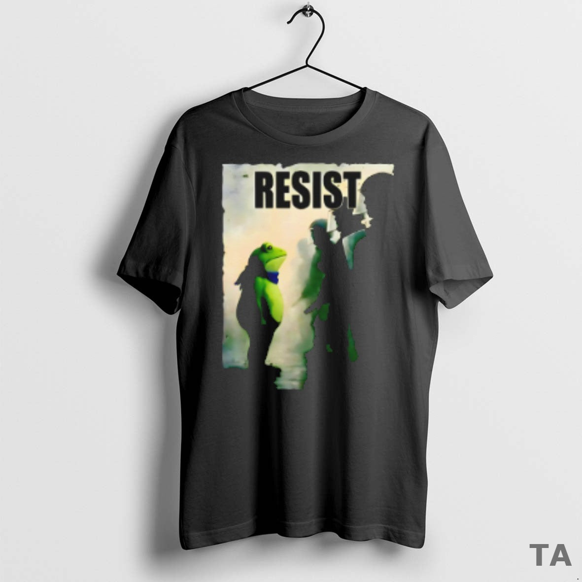 Top Resist Portland Frog Protest T Shirt Sweater