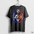 Top Tampa Bay Lightning Vs Ottawa Senators 2025 Nhl Opening Night T Shirt Sweater