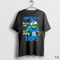 Top The Grinch They Hate Us Because They Aint Us Detroit Lions Christmas
