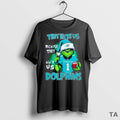Top The Grinch They Hate Us Because They Aint Us Miami Dolphins T Shirt Sweater