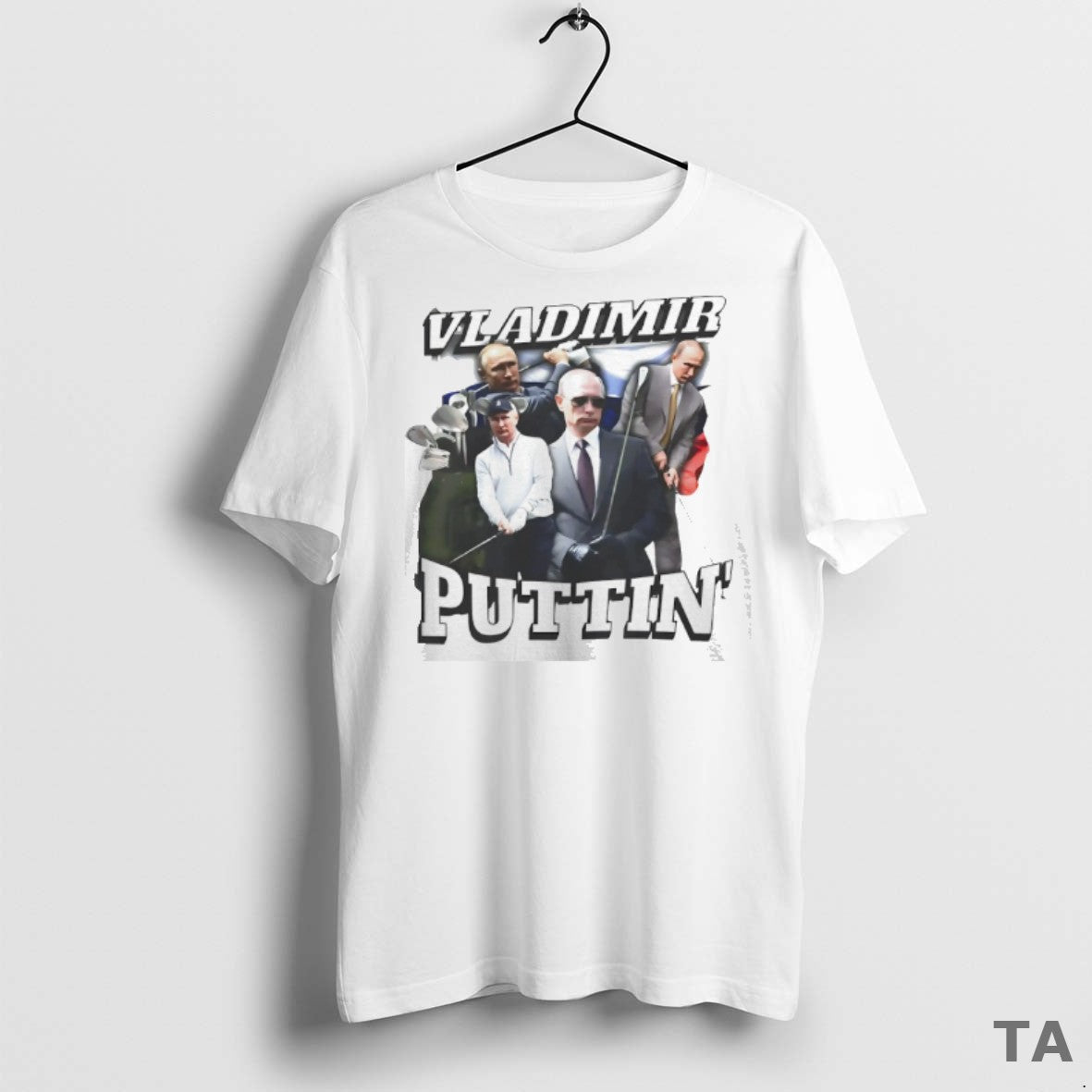 Top Vladimir Puttin Golf T Shirt Sweater