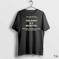 Top Warning This Is A Munition T Shirt Sweater
