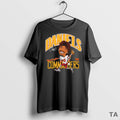 Top Washington Commanders Jayden Daniels Caricature Waffles Signature T Shirt Sweater