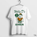 Top Wilderado Willy Ds Diner Open 24 Hours Painting T Shirt Sweater