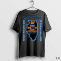 Top Willowbrook Back 2 Back 2025 State Qualifier The Brook Flag Football T Shirt Sweater