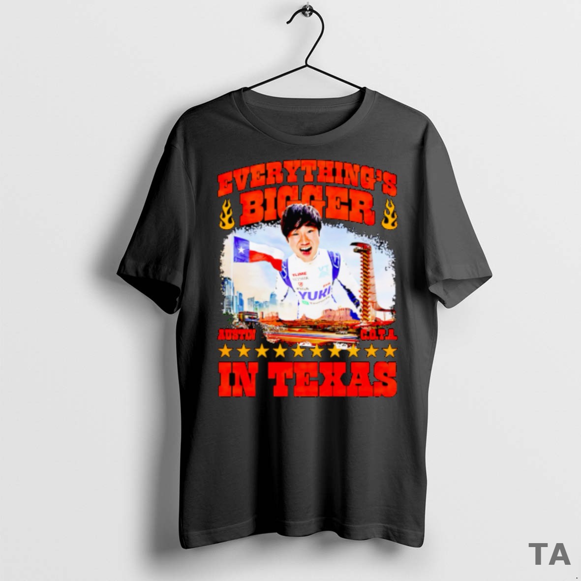 Top Yuki Everythings Bigger In Texas T Shirt Sweater
