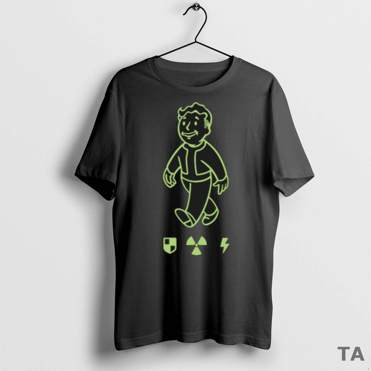 Top Fallout Health Status T Shirt Sweater