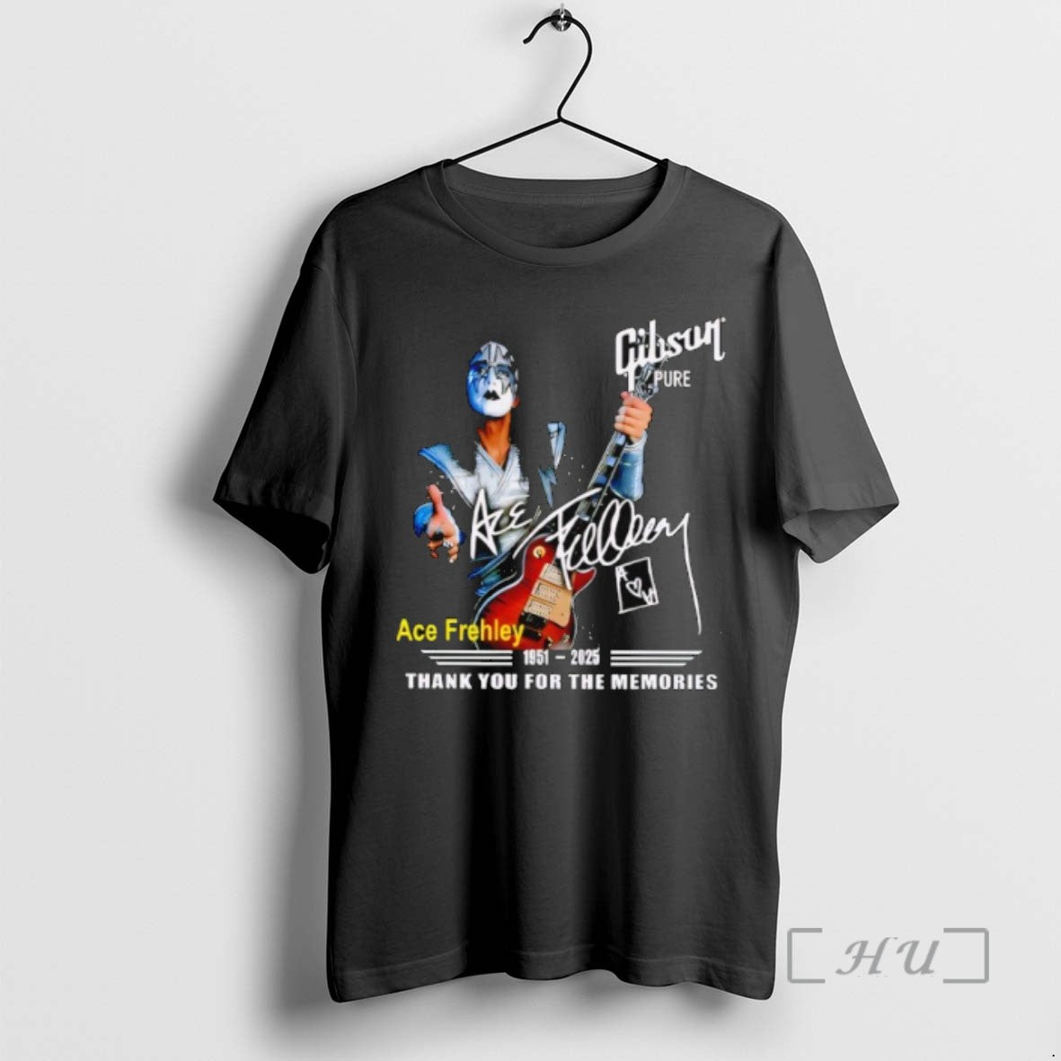 Trending Ace Frehley 1951 2025 Thank You For The Memories Signature