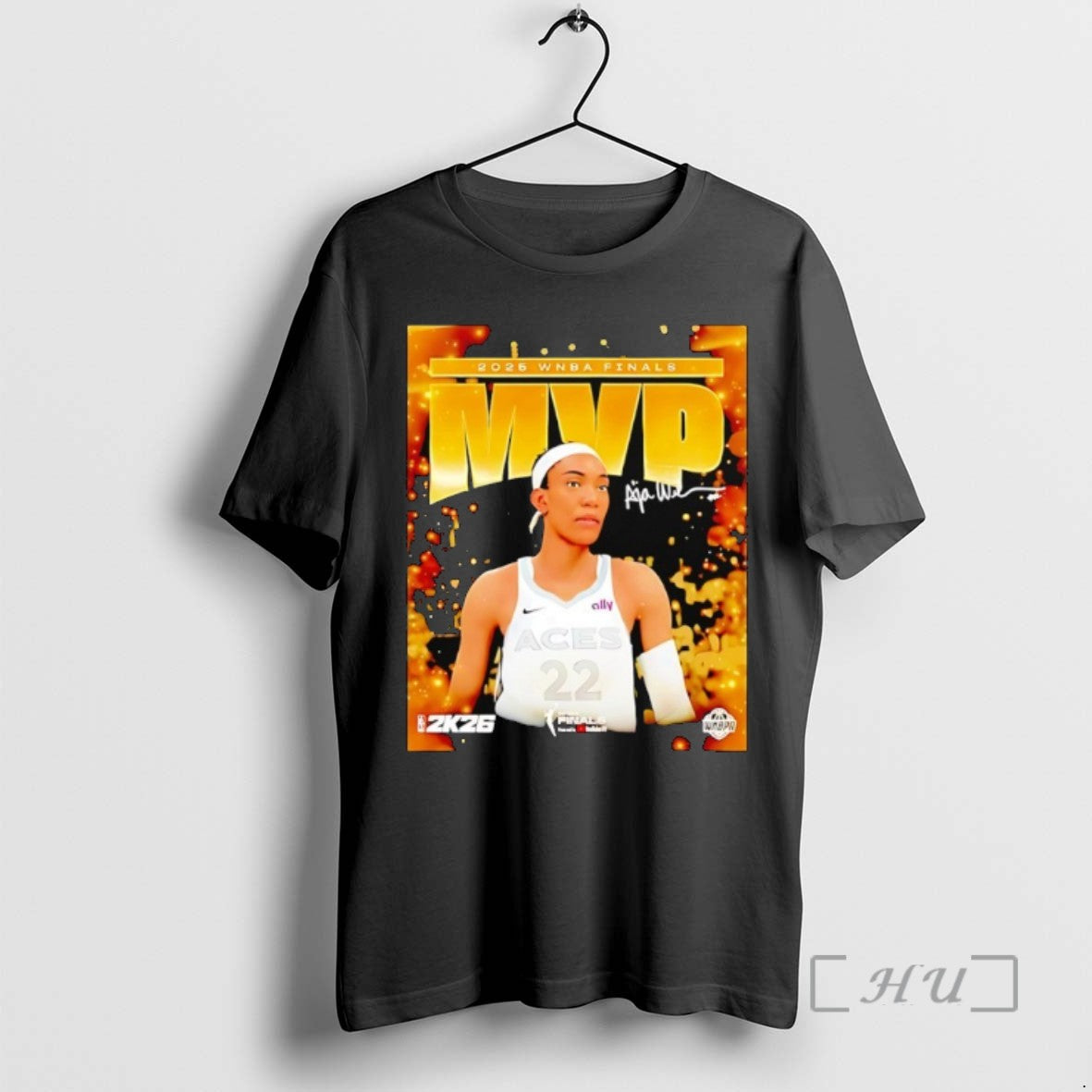 Trending Aja Wilson Las Vegas Aces 2025 Wnba Finals Mvp Signature Tee Shirt Sweater