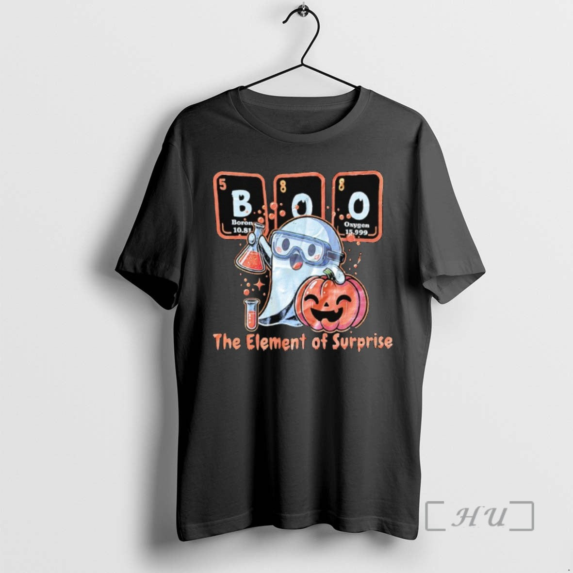 Trending Boo The Element Of Surprise Halloween Tee Shirt Sweater