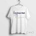 Trending Dallas Cowboys Dad Definition Ornaments