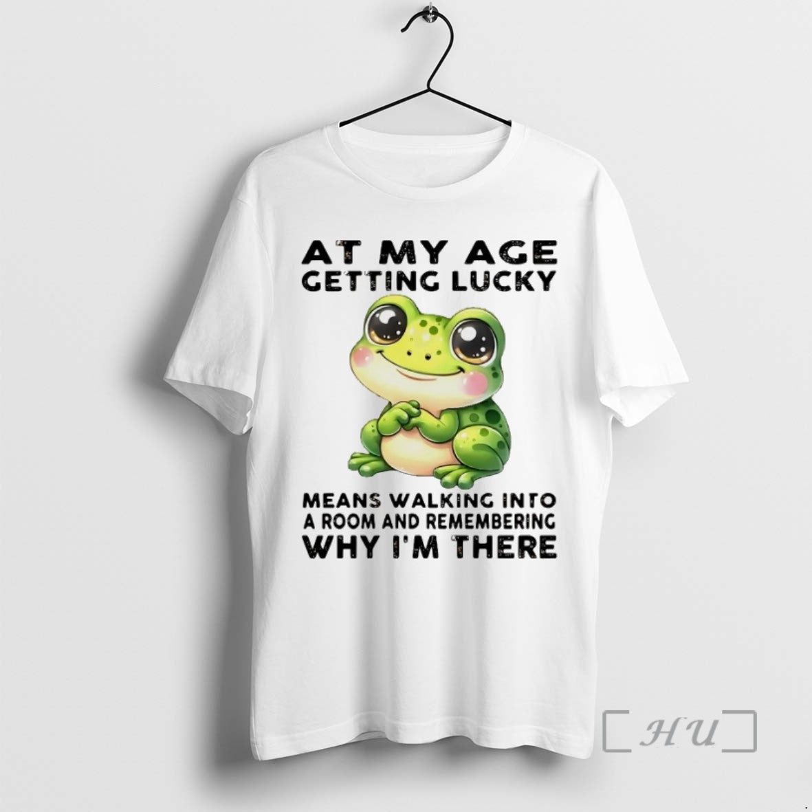 Trending Frog At My Age Getting Lucky Means Walking Into A Room Why Im There