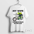 Trending Frogs My Wife Is My Favorite Pain In The Ass Funny Meme T Shirts