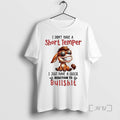 Trending Girafette I Dont Have A Short Temper Have A Quick Reaction To Bullshit Tee