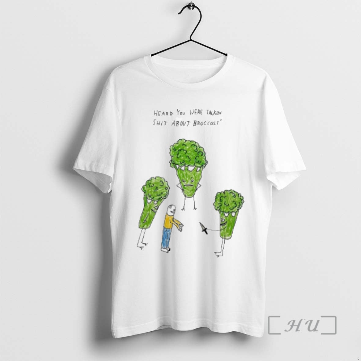 Trending Heard You Were Talking Shit About Broccoli Art