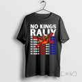 Trending No Kings Rally The Fading Of The Red White And Blue Tee Shirt Sweater