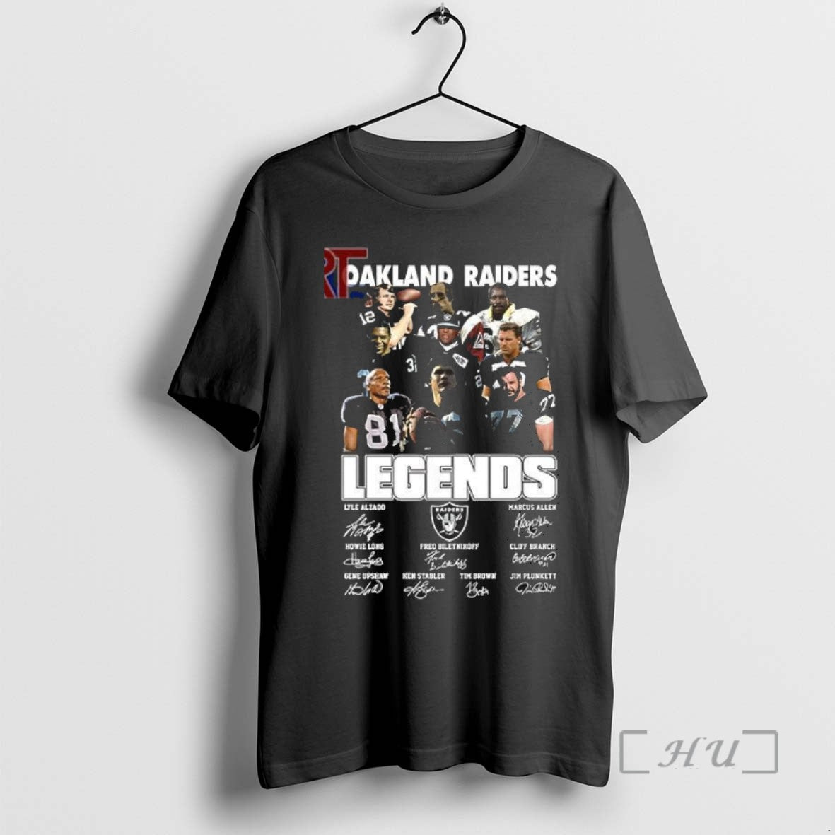 Trending Oakland Raiders Football Legends Signature Tee Shirt Sweater