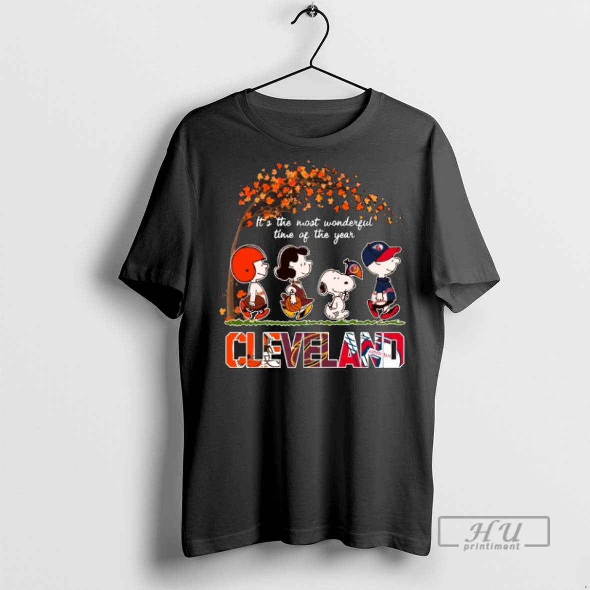 Trending Officials 2025 Its The Most Wonderful Time Of The Year Peanuts Characters X Cleveland