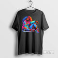Trending Officials Black Woman Street Glow T Shirt Sweatshirt Hoodies