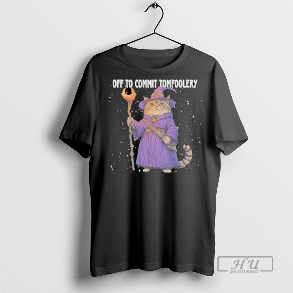 Trending Officials Cat Wizard Off To Commit Tomfoolery Ornaments T Shirt Sweatshirt Hoodies
