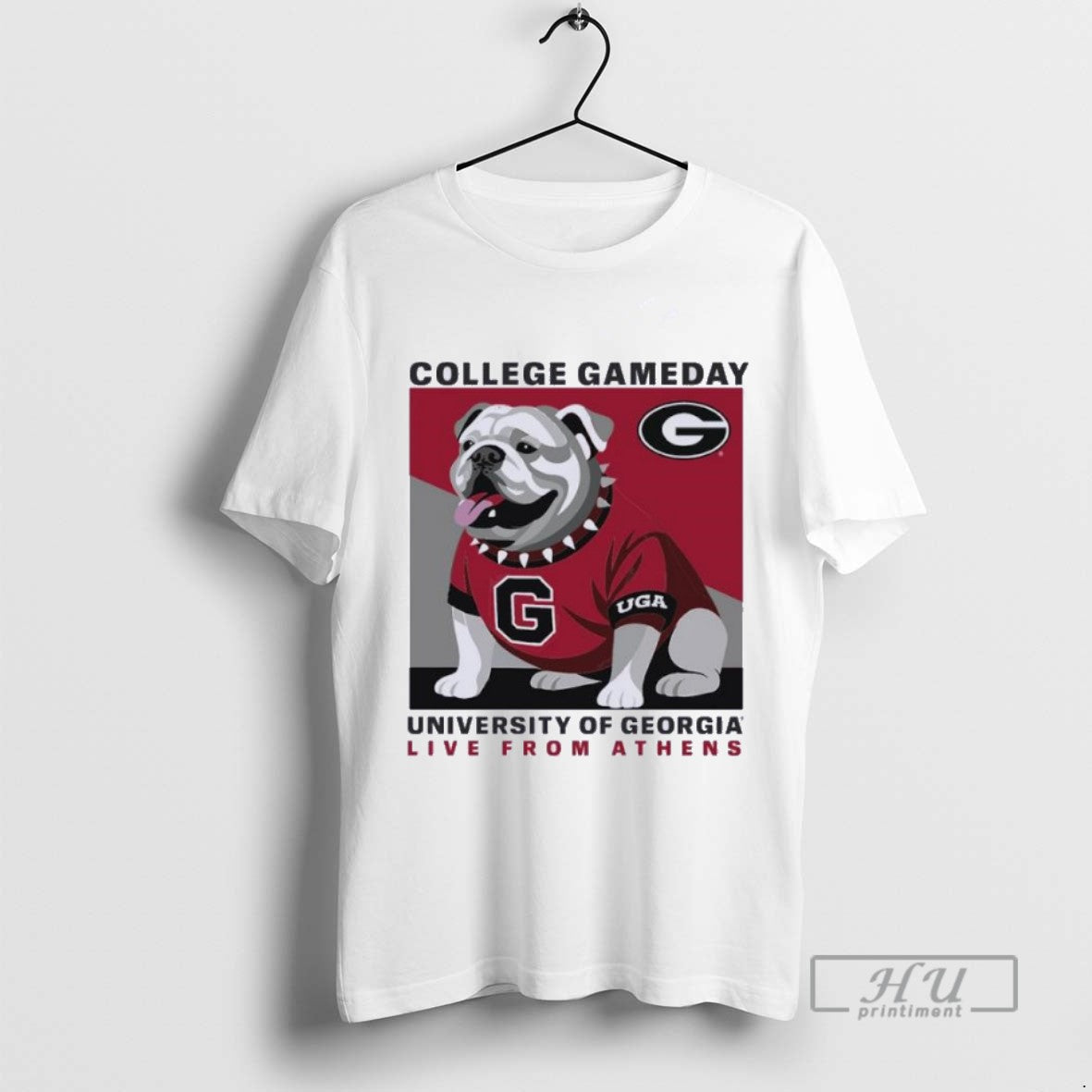 Trending Officials College Gameday 2025 Georgia Bulldogs Mascot Live From Athens T Shirt Sweatshirt Hoodies
