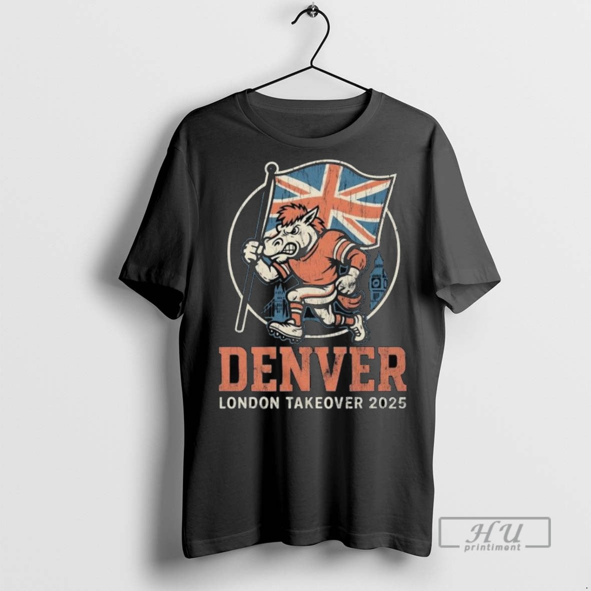 Trending Officials Denver X London Game Takeover 2025 Vintage Football Long Sleve T Shirt
