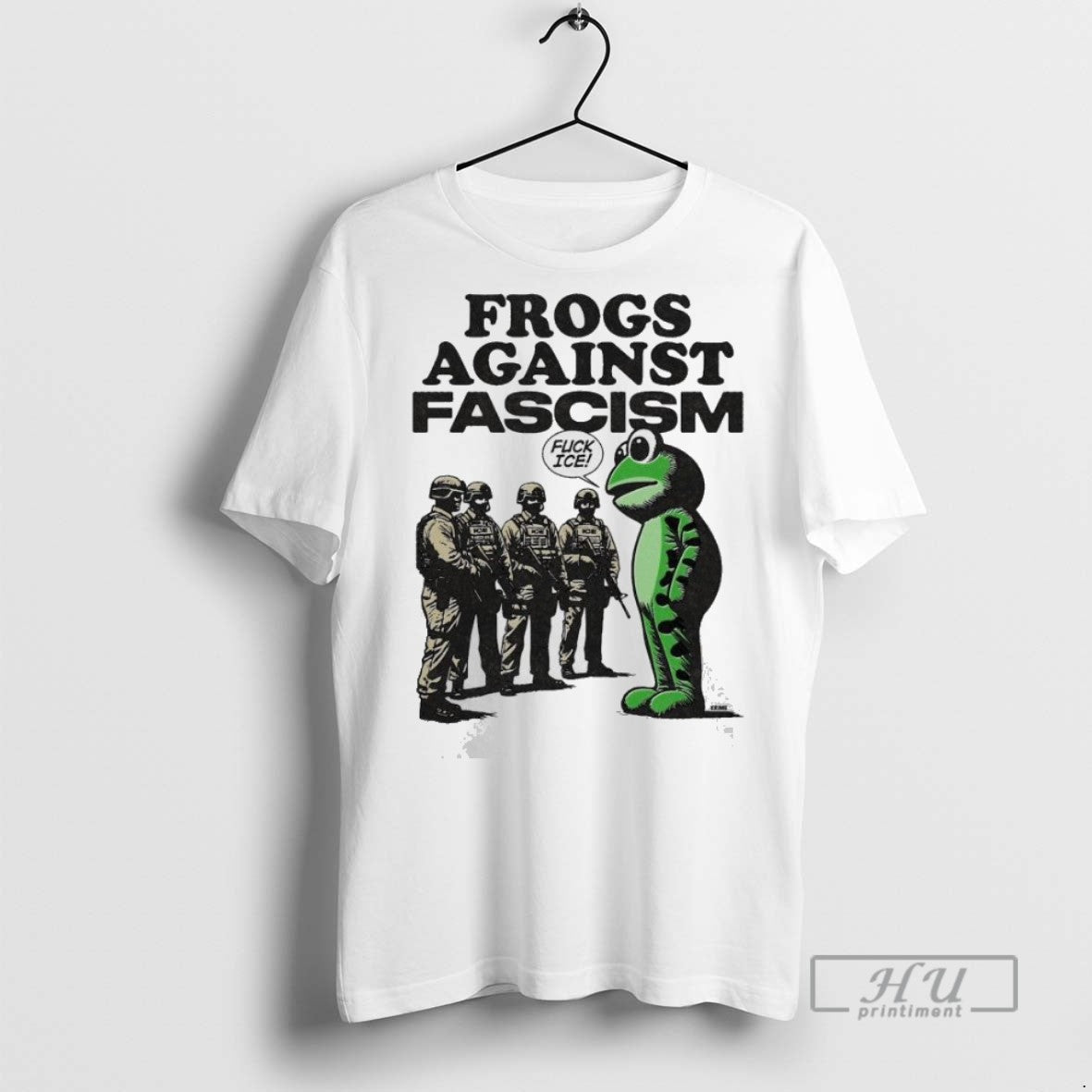 Trending Officials Frog Against Fascism Fuck Ice Portland Frog 2025 T Shirt Sweatshirt Hoodies