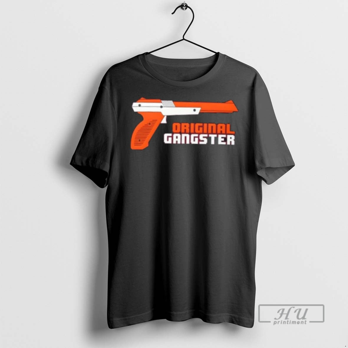 Trending Officials Gangster Retro Gamer Gun T Shirt Sweatshirt Hoodies