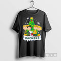 Trending Officials Green Bay Packers X The Peanuts Merry Christmas T Shirt Sweatshirt Hoodies