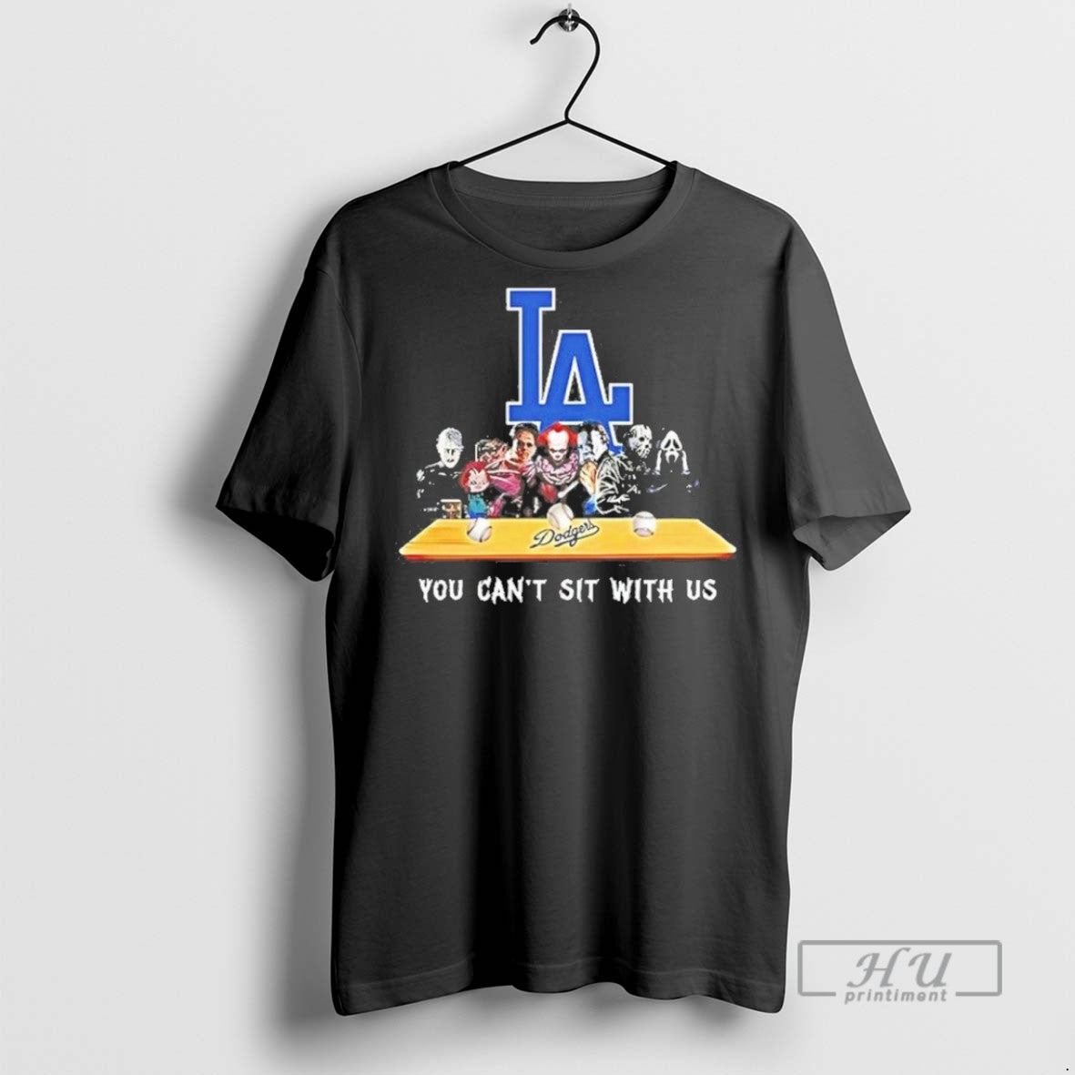 Trending Officials Los Angeles Dodgers You Cant Sit With Us Horror T Shirt Sweatshirt Hoodies