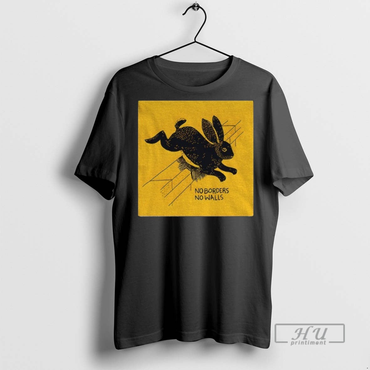 Trending Officials No Borders No Walls Bunny T Shirt Sweatshirt Hoodies