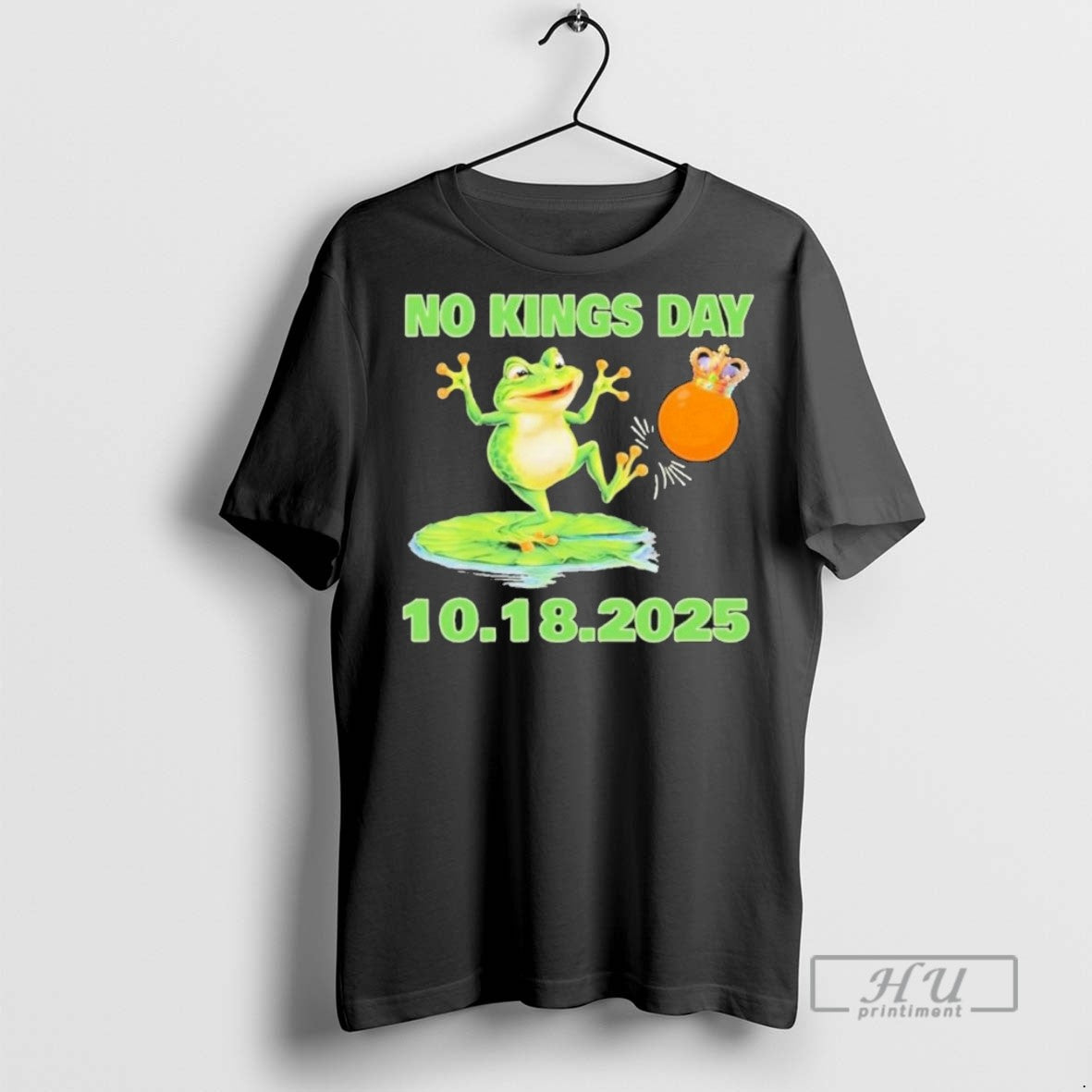 Trending Officials Portland Frog No Kings Day 10 18 T Shirt Sweatshirt Hoodies