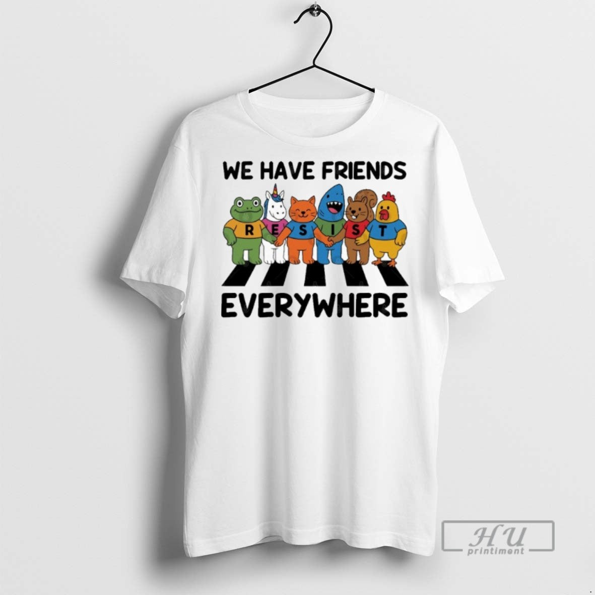 Trending Officials Portland Frog Resist We Have Friends Everywhere T Shirt Sweatshirt Hoodies
