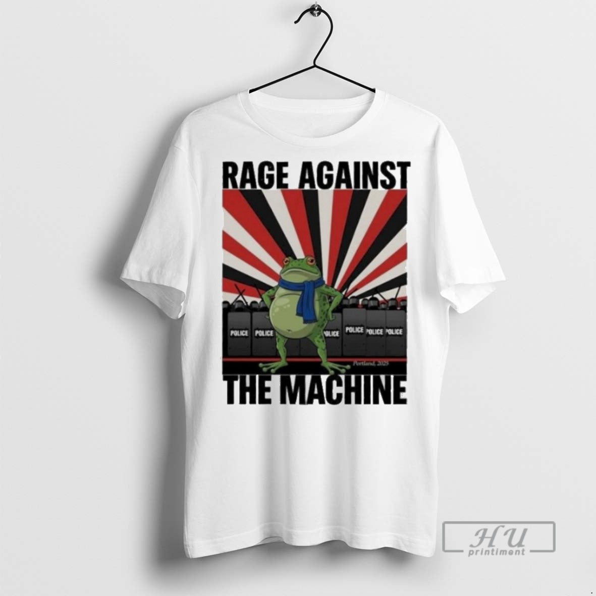 Trending Officials Rage Against The Machine Frog Political Protest Portland Frog Art 2025