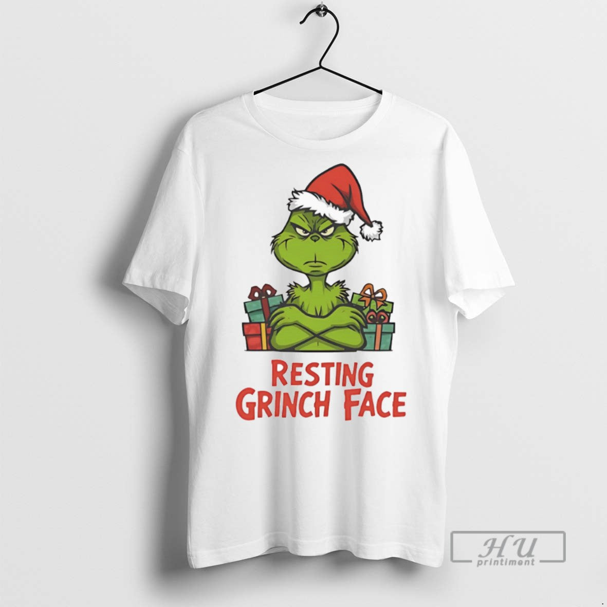Trending Officials Resting Grinch Face T Shirt Sweatshirt Hoodies