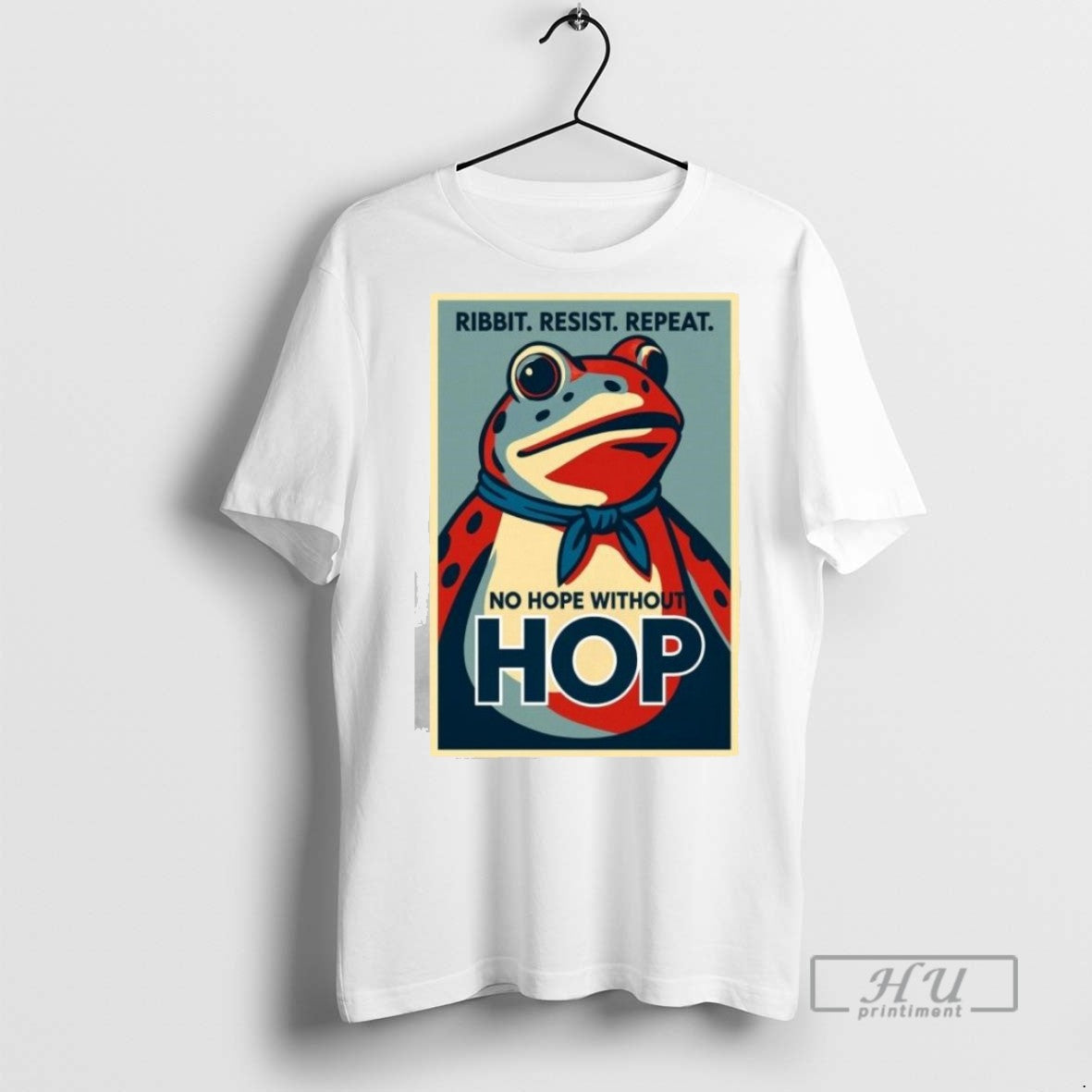 Trending Officials Ribbit Resist Repeat No Hope Without Hop Portland Frog T Shirt Sweatshirt Hoodies