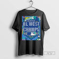 Trending Officials Seattle Mariners Al West Champs Mlb Baseball 2025 8bit Game T Shirt