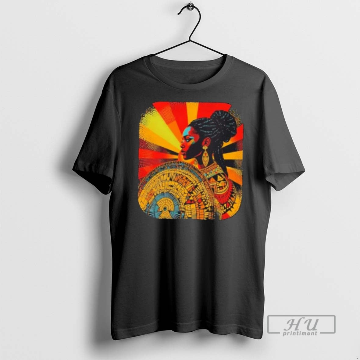 Trending Officials Shield Woman With Abstract Tribal Pattern T Shirt Sweatshirt Hoodies