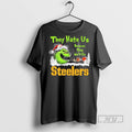 Trending Officials They Hate Us Because They Aint Us The Santa Grinch Steelers