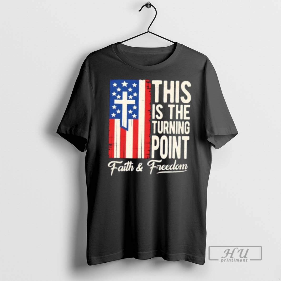 Trending Officials This Is The Turning Point Patriotic Faith And Freedom Usa T Shirt