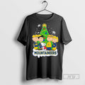 Trending Officials West Virginia Mountaineers X The Peanuts Merry Christmas T Shirt Sweatshirt Hoodies