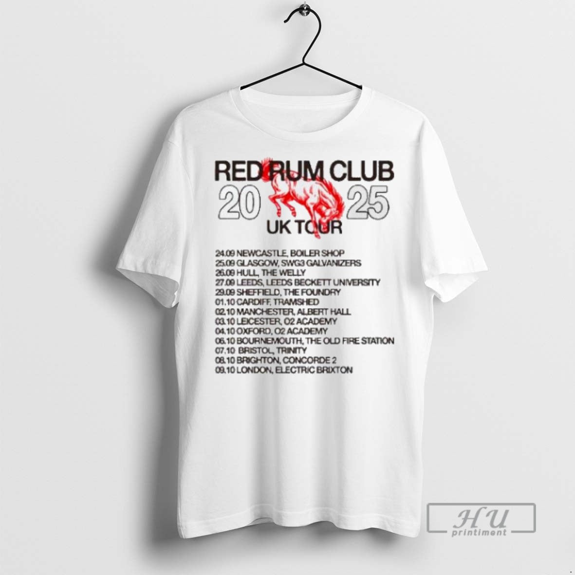 Trending Officials Red Rum Club Buck 2025 Tour Tee T Shirt Sweatshirt Hoodies