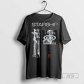 Trending Officials Spacex Starship Vintage Men T Shirt Sweatshirt Hoodies