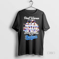 Trending Real Women Love Baseball Smart Women Love The Los Angeles Dodgers All Players Graphic