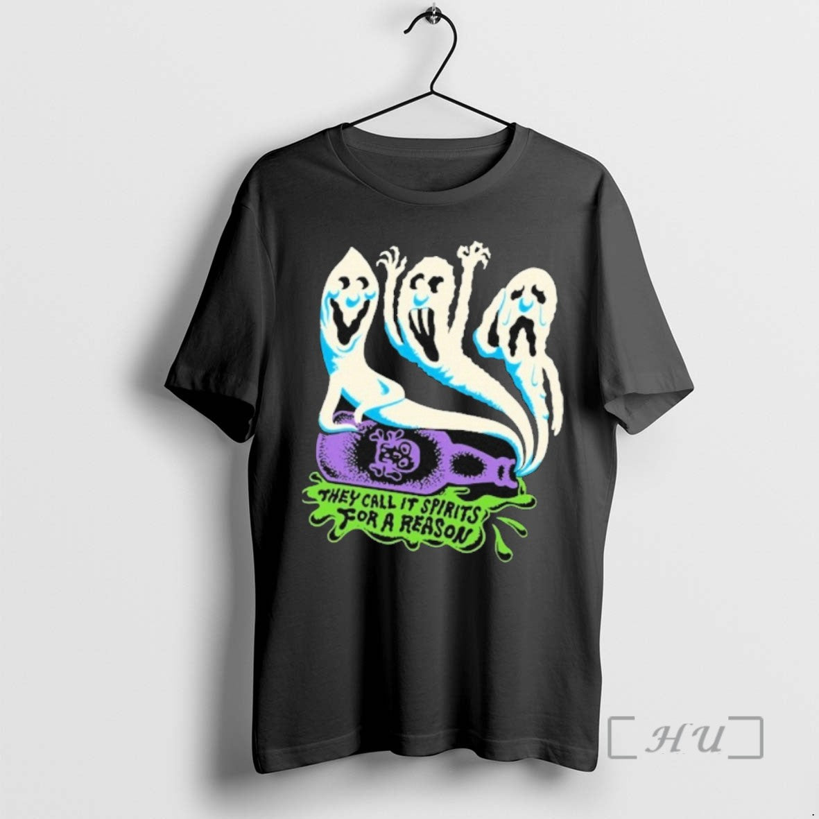 Trending Sierra Ferrell Halloween They Call It Spirits For A Reason Tee Shirt Sweater