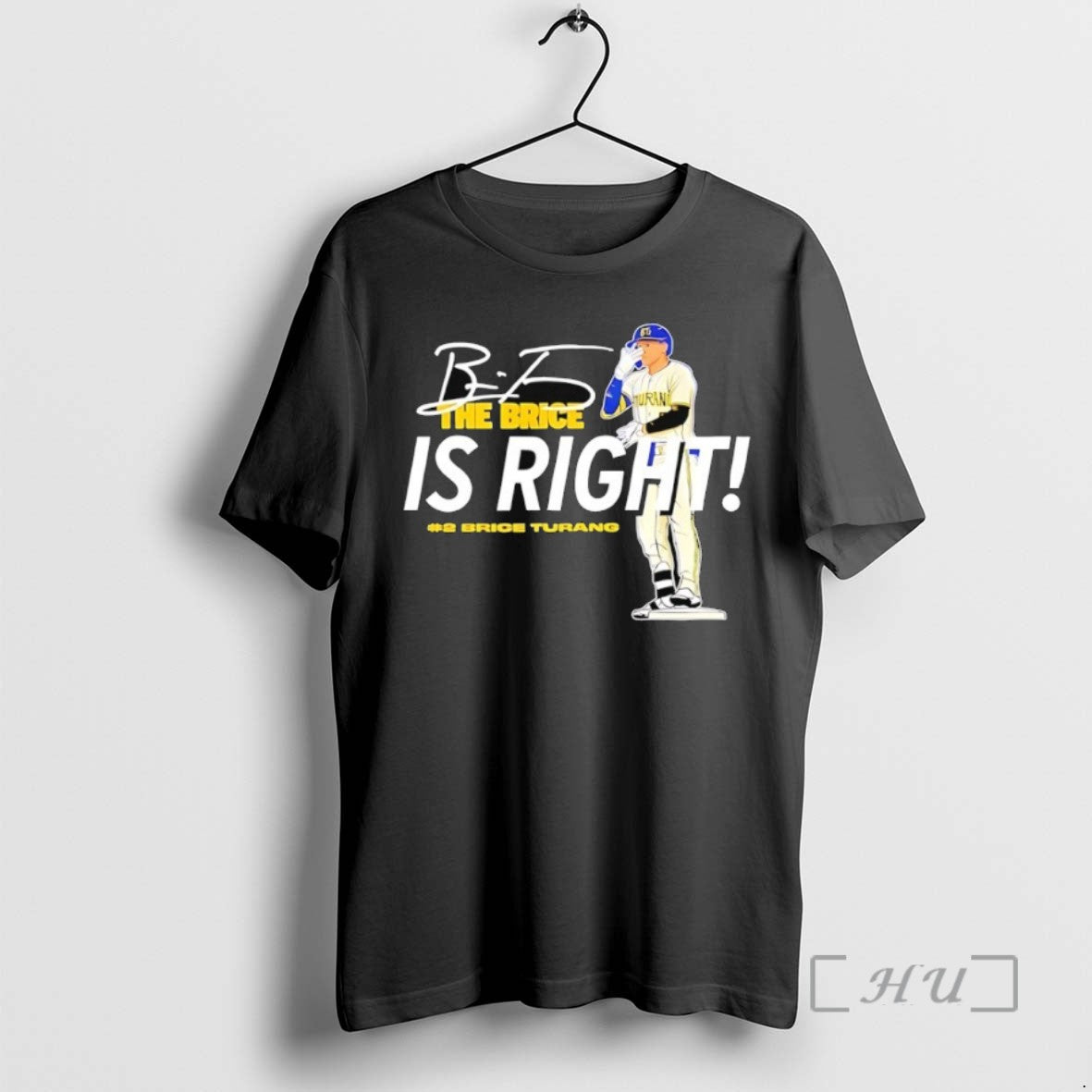 Trending The Brice Is Right Milwaukee Brewers Baseball Hash 2 Brice Turang Signature