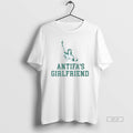 Trendy Antifas Girlfriend Statue Of Liberty Mens White Tee