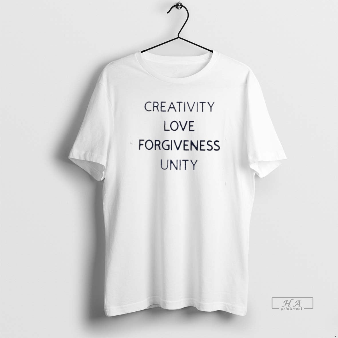 Trendy Creativity Love Forgiveness Unity