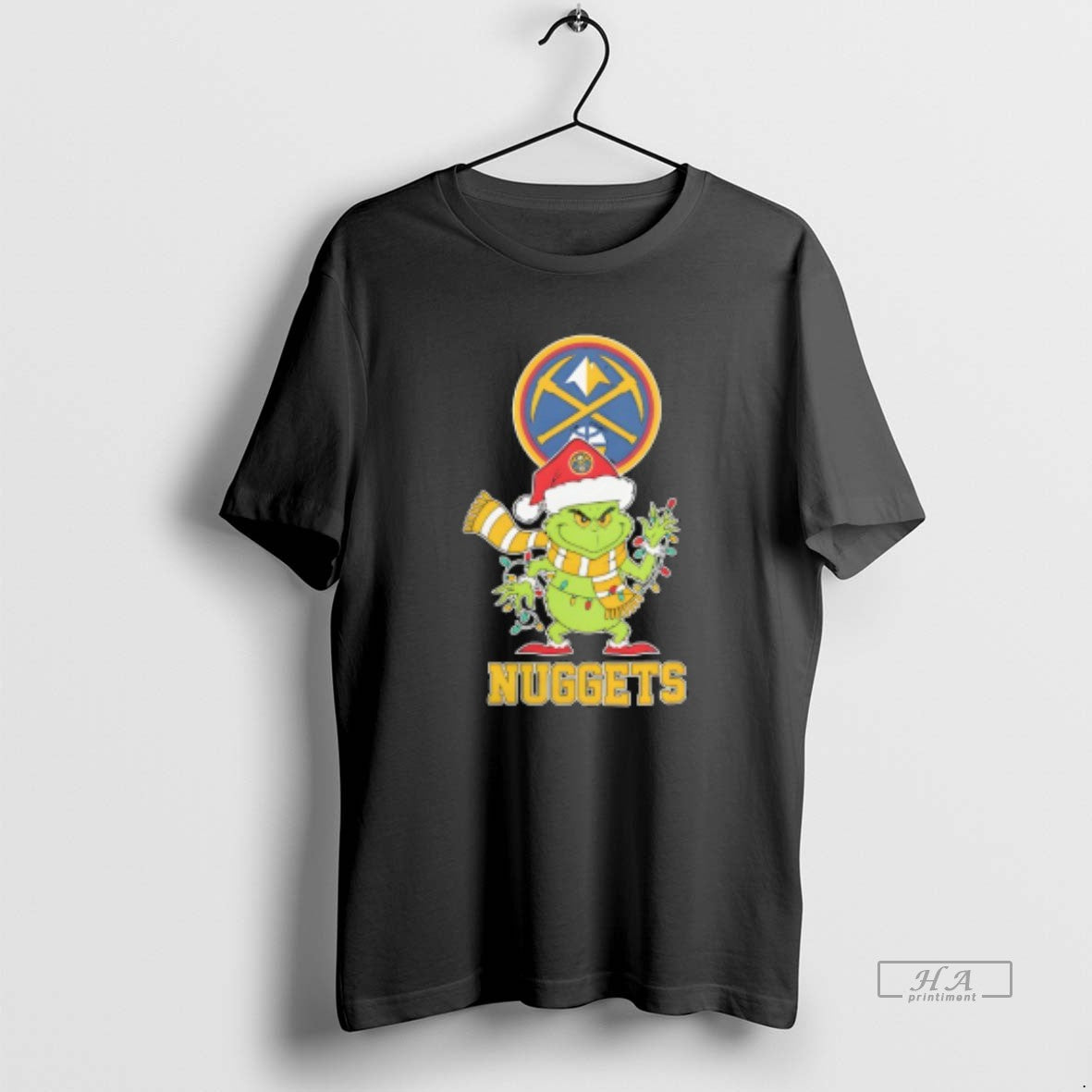 Trendy Denver Nuggets Christmas Grinch Santa Holiday