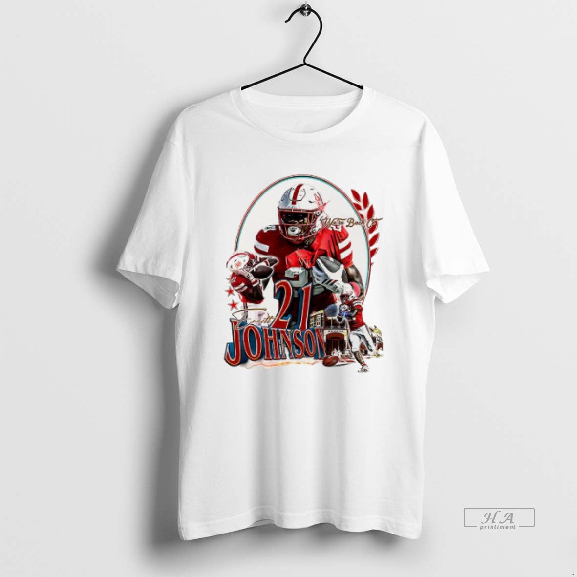 Trendy Emmett Johnson Nebraska Cornhuskers Football Were Back Colorado Vintage